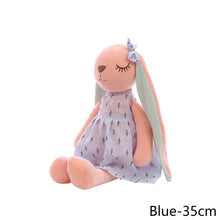 Load image into Gallery viewer, Cute Bunny Plush Toys Soft Stuffed Soft Dolls Baby Soothing Rabbit Doll With Sleeping Doll For Children Christmas New Year Birthday Gifts

