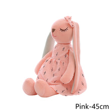 Load image into Gallery viewer, Cute Bunny Plush Toys Soft Stuffed Soft Dolls Baby Soothing Rabbit Doll With Sleeping Doll For Children Christmas New Year Birthday Gifts
