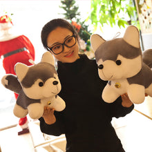 Load image into Gallery viewer, Cartoon Husky Plush Toys Soft Stuffed Soft Dolls Family Party Dolls For Children Christmas New Year Birthday Gifts
