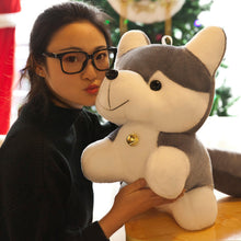 Load image into Gallery viewer, Cartoon Husky Plush Toys Soft Stuffed Soft Dolls Family Party Dolls For Children Christmas New Year Birthday Gifts
