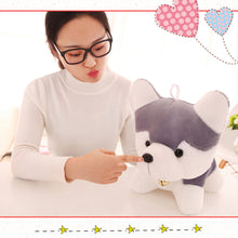 Load image into Gallery viewer, Cartoon Husky Plush Toys Soft Stuffed Soft Dolls Family Party Dolls For Children Christmas New Year Birthday Gifts

