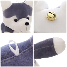 Load image into Gallery viewer, Cartoon Husky Plush Toys Soft Stuffed Soft Dolls Family Party Dolls For Children Christmas New Year Birthday Gifts
