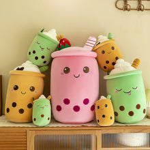 Load image into Gallery viewer, Boba Pillow Murah Bubble Tea Plush Toy Soft Stuffed Soft Dolls Family Party Dolls For Children Christmas New Year Birthday Gifts
