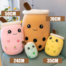 Load image into Gallery viewer, Boba Pillow Murah Bubble Tea Plush Toy Soft Stuffed Soft Dolls Family Party Dolls For Children Christmas New Year Birthday Gifts
