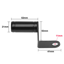 Load image into Gallery viewer, Multiple Function Motorcycle Rearview Mirror Mount Extender Bracket Clamp Bar Handlebar Stand Phone Holder Levers
