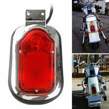 Load image into Gallery viewer, Motorcycle Turn Signal Rear Tail Brake stop lamp License Plate Light Red Taillight Accessories
