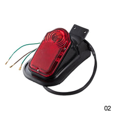Load image into Gallery viewer, Motorcycle Turn Signal Rear Tail Brake stop lamp License Plate Light Red Taillight Accessories
