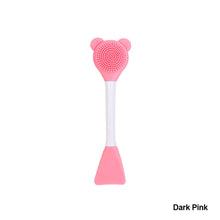 Load image into Gallery viewer, Soft Face Mask Brush Silicone Gel Facial Mask DIY Brushes Cute Bear Double Head Beauty Women Skin Face Care Home Makeup Tools
