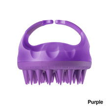 Load image into Gallery viewer, Portable Silicone Shampoo Brush Handheld Round Soft Scalp Massage Brush Multifunctional Bath Hair Shower Brush Comb Hair Care
