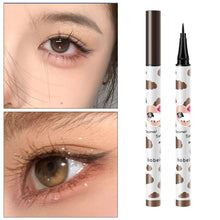 Load image into Gallery viewer, Brown Lying Silkworm Ultra-fine Liquid Eyeliner Pen Waterproof Beauty Smooth Fast-drying Novice Eyeliner Women Makeup Cosmetic
