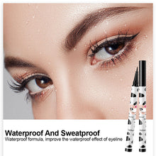 Load image into Gallery viewer, Brown Lying Silkworm Ultra-fine Liquid Eyeliner Pen Waterproof Beauty Smooth Fast-drying Novice Eyeliner Women Makeup Cosmetic
