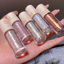 Load image into Gallery viewer, Liquid Eyeshadow Pearlescent Liquid Eyeliner Lying Silkworm High-gloss Eye Lying Silkworm Waterproof Natural Makeup Cosmetic
