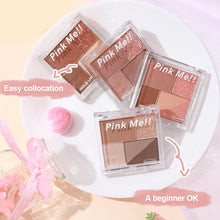 Load image into Gallery viewer, 4 Colors Eyeshadow Palette Pearlescent Matte Earth Color Matte Eyeshadow Makeup Palette Waterproof Makeup Women Cosmetic
