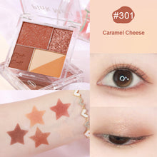 Load image into Gallery viewer, 4 Colors Eyeshadow Palette Pearlescent Matte Earth Color Matte Eyeshadow Makeup Palette Waterproof Makeup Women Cosmetic
