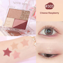 Load image into Gallery viewer, 4 Colors Eyeshadow Palette Pearlescent Matte Earth Color Matte Eyeshadow Makeup Palette Waterproof Makeup Women Cosmetic
