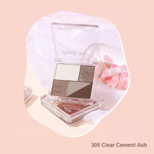 Load image into Gallery viewer, 4 Colors Eyeshadow Palette Pearlescent Matte Earth Color Matte Eyeshadow Makeup Palette Waterproof Makeup Women Cosmetic
