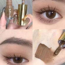 Load image into Gallery viewer, Liquid Eye Shadow Fine Flash Matte Brightening Light Delicate and Silky Painting Cosmetics Pallete Velvet Cheek Blusher Shadow
