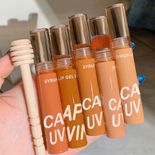 Load image into Gallery viewer, Sexy Women Lip Gloss Waterproof Long Lasting Moist Lip Gloss Vivid Colorful Nutritious Oil Women Makeup Portable Makeup
