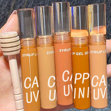 Load image into Gallery viewer, Sexy Women Lip Gloss Waterproof Long Lasting Moist Lip Gloss Vivid Colorful Nutritious Oil Women Makeup Portable Makeup
