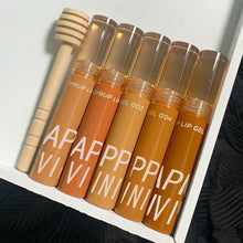 Load image into Gallery viewer, Sexy Women Lip Gloss Waterproof Long Lasting Moist Lip Gloss Vivid Colorful Nutritious Oil Women Makeup Portable Makeup
