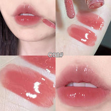 Load image into Gallery viewer, Sexy Women Lip Gloss Waterproof Long Lasting Moist Lip Gloss Vivid Colorful Nutritious Oil Women Makeup Portable Makeup
