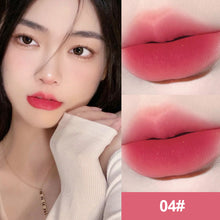 Load image into Gallery viewer, Women Fashion Red Color Matte Velvet Lipstick Moisturizer Sexy Peach Nutritious Lip Stick Makeup Women Beauty Cosmetic
