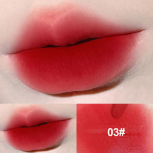 Load image into Gallery viewer, Women Fashion Red Color Matte Velvet Lipstick Moisturizer Sexy Peach Nutritious Lip Stick Makeup Women Beauty Cosmetic
