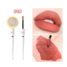 Load image into Gallery viewer, Sweet Dream Girl Candy Velvet Lip Glaze Cute Lollipop Matte Easy To Color Matte Long Lasting Lip Glaze Women Makeup Lip Gloss
