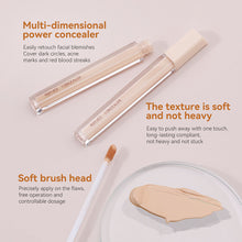Load image into Gallery viewer, Face Concealer Cream Full Cover Makeup Base Make Up For Eye Dark Circles Face Contouring Cosmetic Liquid Face Corrector
