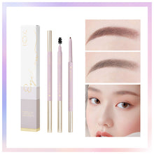 Load image into Gallery viewer, Ultra Fine Eyebrow Pencil Precise Brow Definer Long Lasting Waterproof Sweat Proof Blonde Brown Eye Brow Makeup Cosmetic
