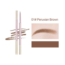 Load image into Gallery viewer, Ultra Fine Eyebrow Pencil Precise Brow Definer Long Lasting Waterproof Sweat Proof Blonde Brown Eye Brow Makeup Cosmetic

