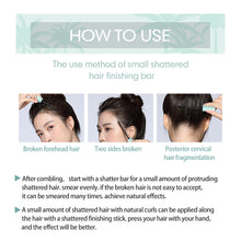 Load image into Gallery viewer, Hair Smoothing Cream Strong Style Hair Small Broken Fixing Bangs Hair Finishing Stick Cream Anti-frizz Fluffy Non-greasy
