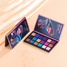 Load image into Gallery viewer, 18 Color Butterfly Eyeshadow Palette Pearly Lustre Matte Eyeshadow Brighten Beauty Eyes Makeup Cosmetics

