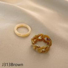 Load image into Gallery viewer, 2pcs/set Fashion Vintage Pearl Ring Simple Hollow Geometric Rings Women Jewelry Gift

