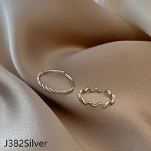Load image into Gallery viewer, 2pcs/set Fashion Vintage Pearl Ring Simple Hollow Geometric Rings Women Jewelry Gift
