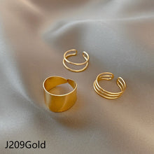 Load image into Gallery viewer, 3pcs/set Fashion Vintage Pearl Ring Simple Hollow Geometric Rings Women Jewelry Gift

