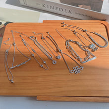 Load image into Gallery viewer, Korean Version Vintage Pearl Bracelet Titanium Steel Geometric Bracelet Elegant Jewelry Gift
