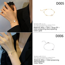 Load image into Gallery viewer, Korean Version Vintage Pearl Bracelet Titanium Steel Geometric Bracelet Elegant Jewelry Gift
