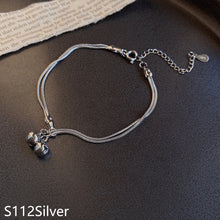 Load image into Gallery viewer, Korean Version Vintage Pearl Bracelet Titanium Steel Geometric Bracelet Elegant Jewelry Gift
