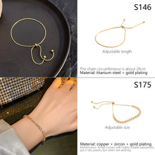 Load image into Gallery viewer, Korean Version Vintage Pearl Bracelet Titanium Steel Geometric Bracelet Elegant Jewelry Gift For Women
