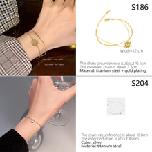 Load image into Gallery viewer, Korean Version Vintage Pearl Bracelet Titanium Steel Geometric Bracelet Elegant Jewelry Gift For Women
