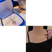 Load image into Gallery viewer, Korean Version Ins Titanium Steel Necklace Pearl Pendant Collarbone Chain Jewelry Accessories Gift
