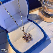 Load image into Gallery viewer, Korean Version Ins Titanium Steel Necklace Pearl Pendant Collarbone Chain Jewelry Accessories Gift
