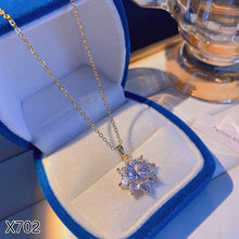 Load image into Gallery viewer, Korean Version Ins Titanium Steel Necklace Pearl Pendant Collarbone Chain Jewelry Accessories Gift
