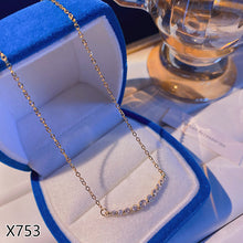 Load image into Gallery viewer, Korean Version Ins Titanium Steel Necklace Pearl Pendant Collarbone Chain Jewelry Accessories Gift
