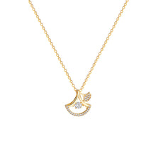 Load image into Gallery viewer, Fasion Women Vintage Titanium Steel Necklace Pearl Pendant Clavicle Chain Jewelry Accessories Gift
