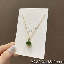 Load image into Gallery viewer, Fasion Women Vintage Titanium Steel Necklace Pearl Pendant Clavicle Chain Jewelry Accessories Gift
