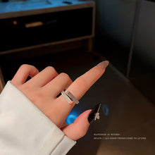 Load image into Gallery viewer, Fasion Women Hip Hop Vintage Rings Open Silver Ring Jewelry Accessories Gift
