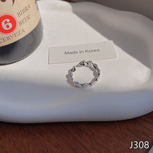 Load image into Gallery viewer, Fasion Women Hip Hop Vintage Rings Open Silver Ring Jewelry Accessories Gift
