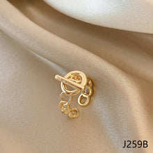 Load image into Gallery viewer, Fashion Diamond Ring Opening Adjust Simple Hollow Geometric Rings Women Jewelry Gift
